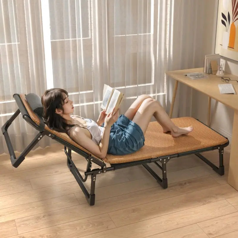 GIANXI Portable Rollaway Recliner Bed for Camping