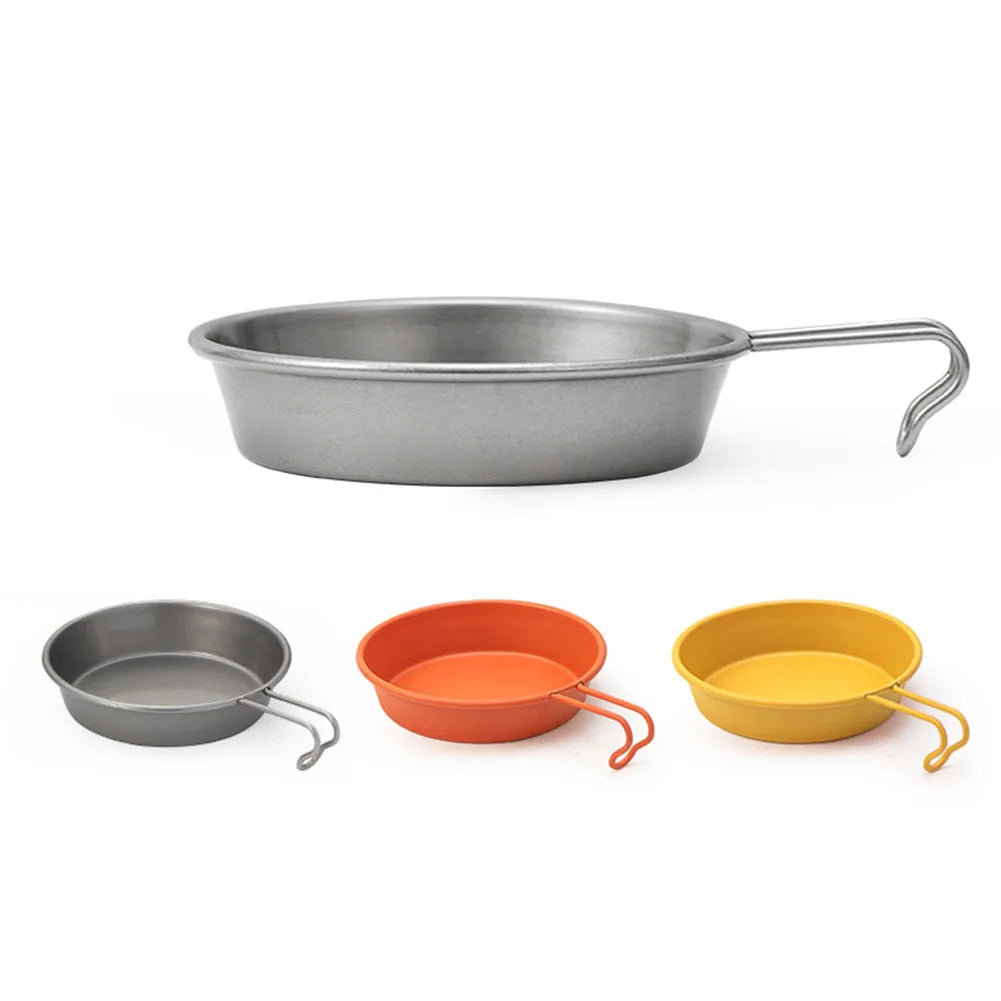 Ergonomic Camping Plate – Lightweight, Easy-Clean Outdoor Dish