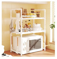 2-Tier Kitchen Microwave & Seasoning Storage Rack