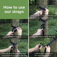 Camping Hammock with Mosquito Net Lightweight Portable