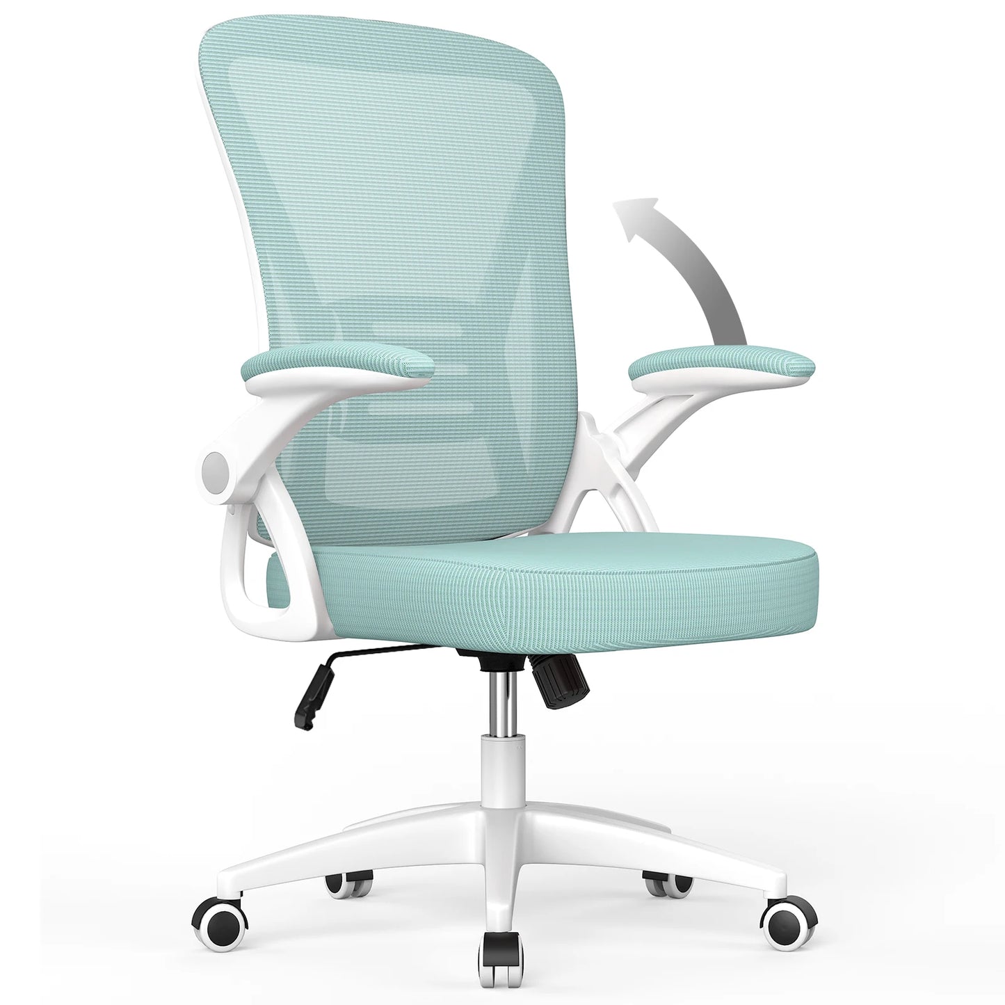 Ergonomic Mesh Office Chair – Lumbar Support & Flip Armrests