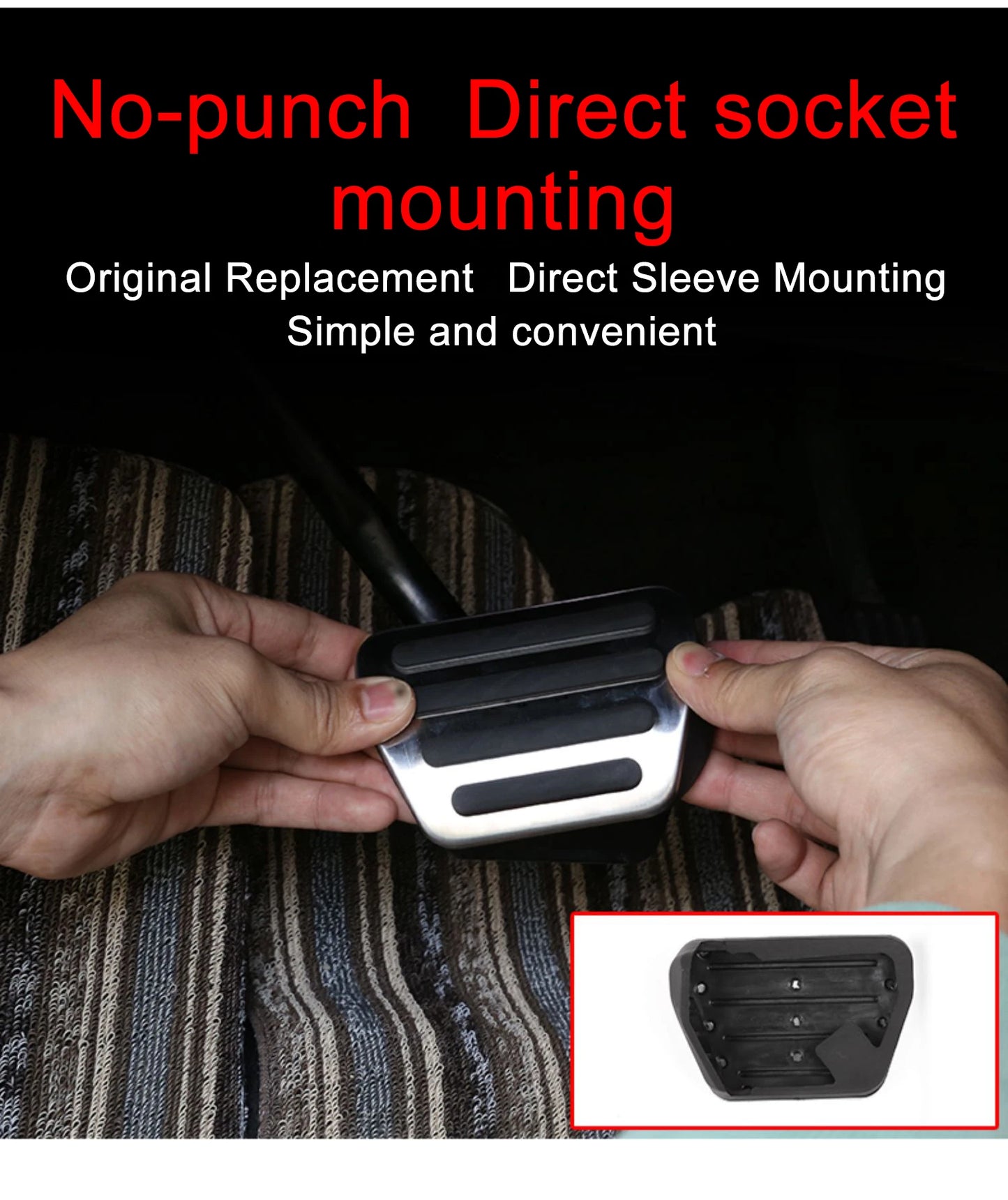 Porsche Cayenne 2019–2024 Accelerator & Brake Pedal Covers