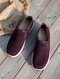 women's shoes, solid color soft women's single shoes