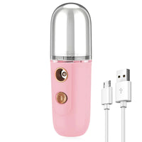 Mini Nano Facial Steamer – Portable Hydrating Mist Sprayer
