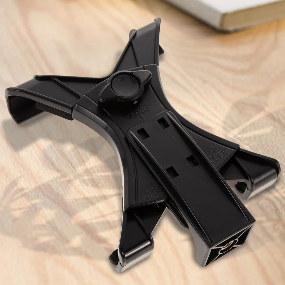 Universal Tablet Tripod Mount Clamp With 1/4"Thread Adapter For iPad 2/3/4/Air/Air2 /mini For Galaxy Tablet Phone Bracket Holder