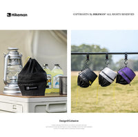 Camping Bowl Storage Bag Portable Tableware Organizer