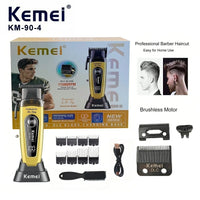 Professional Hair Clipper 11500 RPM Rechargeable KM-90-4