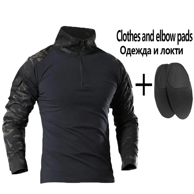 Men’s Tactical Camouflage Combat Suit Set