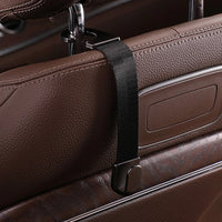 Hidden Car Seat Back Hook Multi-Purpose Organizer