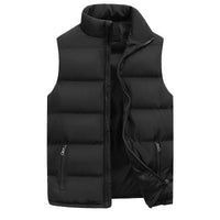 Men’s Winter Warm Vest Jacket – Waterproof Sleeveless Coat