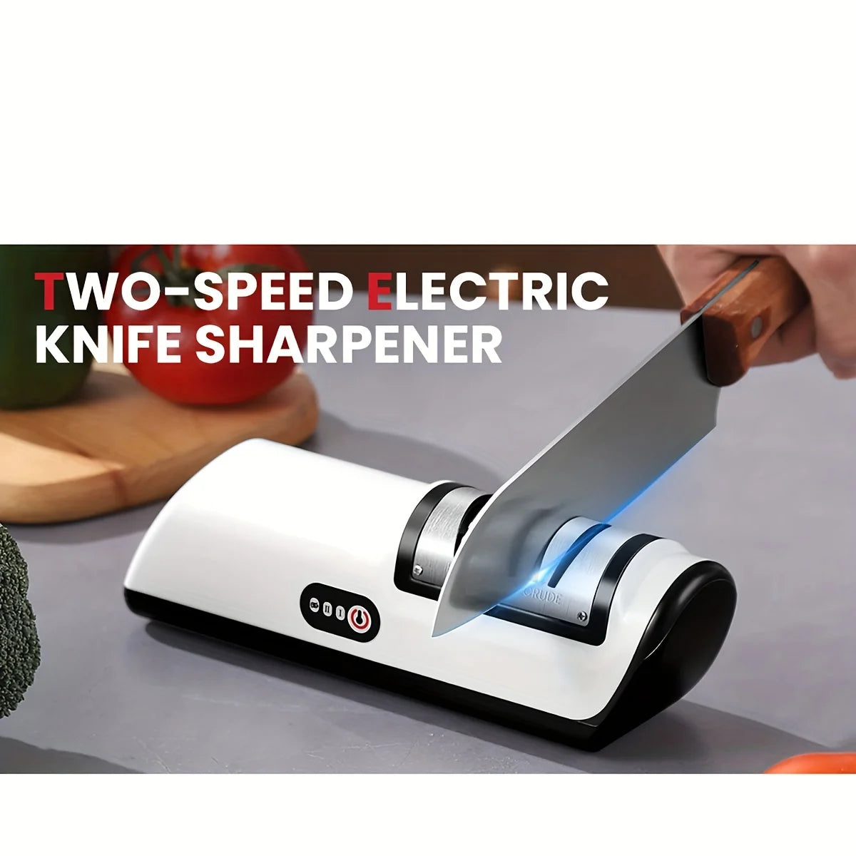 4-Gear Electric Knife Sharpener Professional Automatic