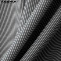 Men’s Striped Two-Piece Set