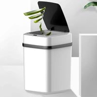13L Smart Touch Trash Can for Kitchen & Bathroom