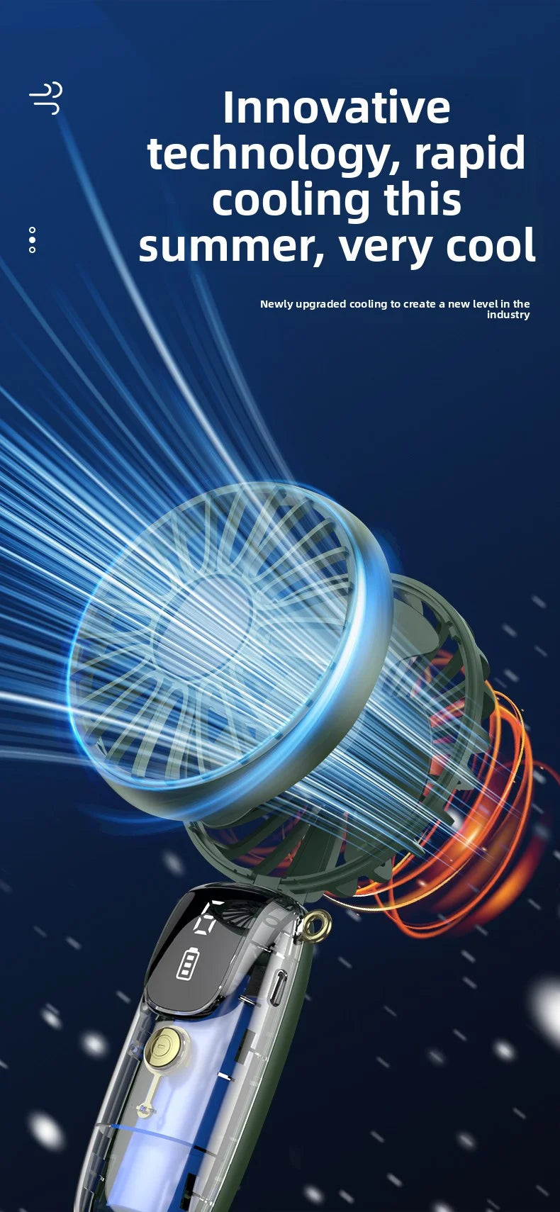 Portable Mini Handheld Neck Hanging Fan USB Rechargeable Battery Foldable Phone Holder with Aromatherapy  for Car  Home  Office