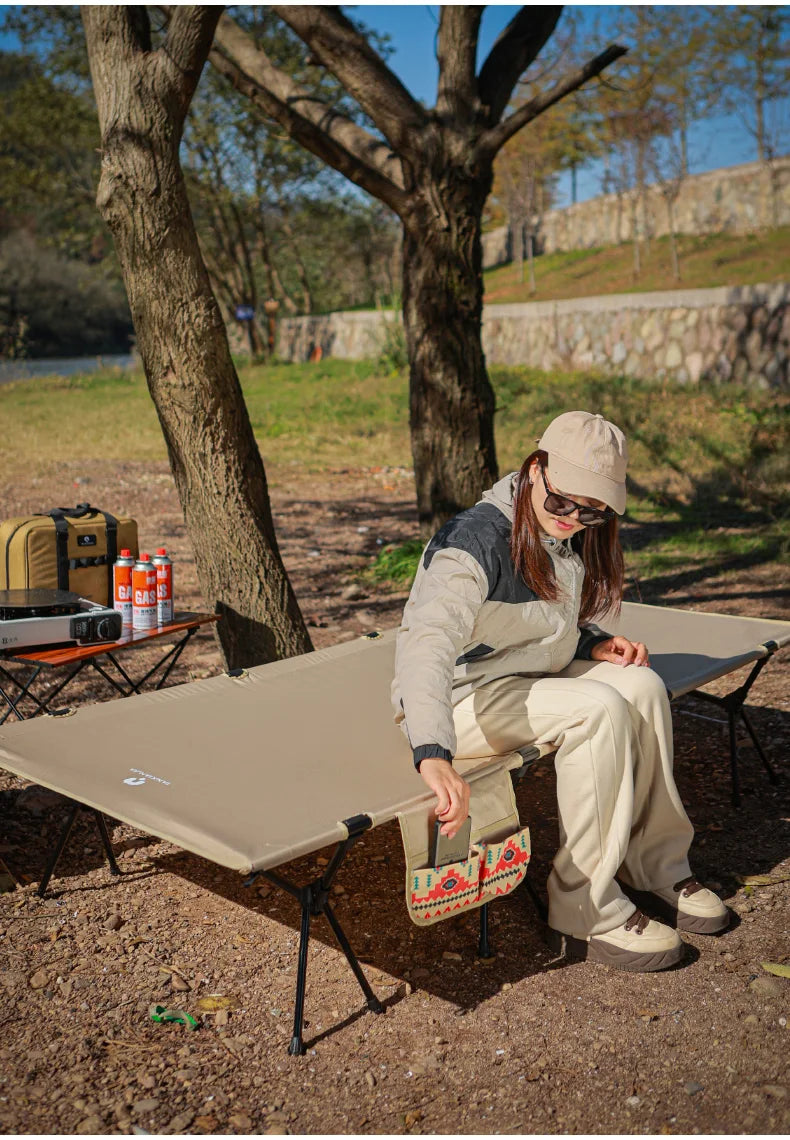 Ultralight Folding Camping Cot Bed – Aluminum Alloy