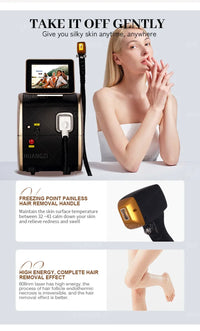 Profession 808nm Diode Laser Hair Removal Machine 3000W PRO Ice Platinum Painless Permanent Epilator For Salon