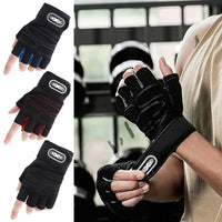 Men's Unisex Fitness & Weightlifting Gloves with Wrist Support