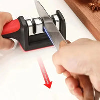 Portable Kitchen Knife Sharpener Quick Sharpening Tool