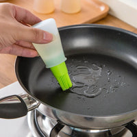 Silicone Oil Brush for Baking & Cooking – Heat Resistant
