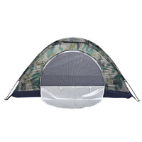 Single-Person Camping & Fishing Tent Windproof Canvas