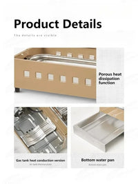 2300W Multifunctional Gas Stove for Outdoor Camping & Hiking