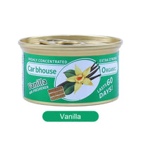 Car Air Freshener Coffee Scent Wood Block Perfume