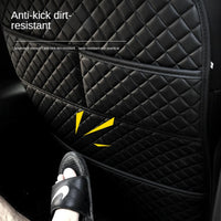 Car Anti-Kick Pad Universal Leather Seat Back Protector