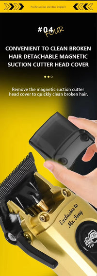 Professional Hair Clipper 11500 RPM Rechargeable KM-90-4