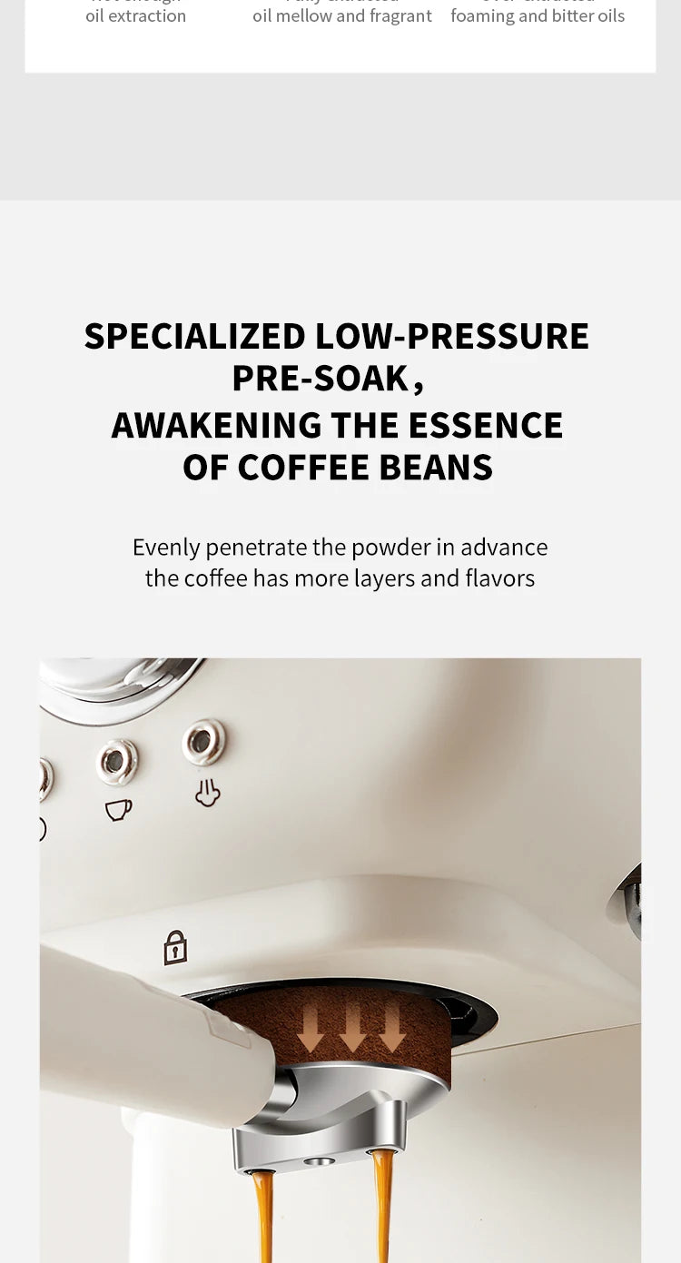 20 Bar Italian Espresso Coffee Machine – Semi-Automatic