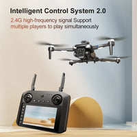 4K Dual Camera Drone – Brushless Motor w/ Screen Remote