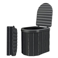 Portable Folding Camping Toilet – Wide Seat & High Load