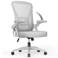 Ergonomic Mesh Office Chair – Lumbar Support & Flip Armrests