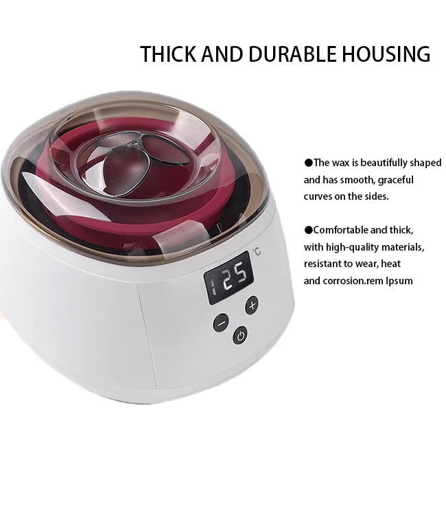 500ml Smart Wax Heater – Hand & Foot Epilator Machine