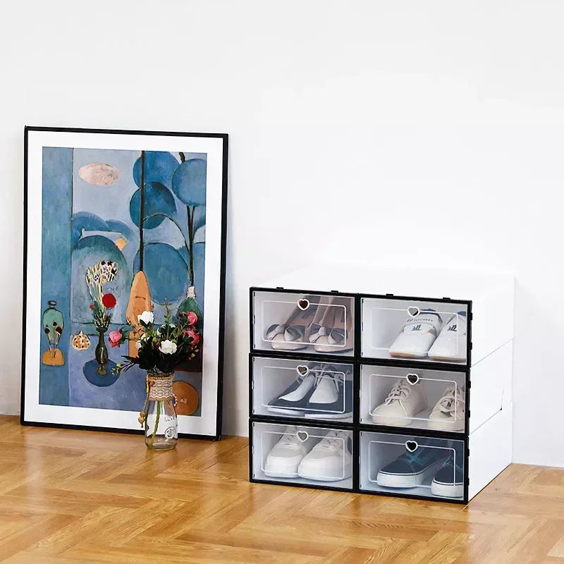 Transparent Drawer Shoe Storage Box – Ladies & Kids