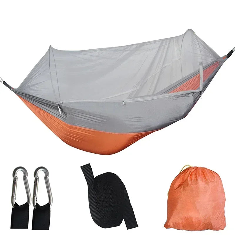 2-Person Camping Hammock with Mosquito Net – Portable Tent