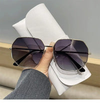 Vintage Metal Sunglasses – UV400 Classic Driving Eyewear