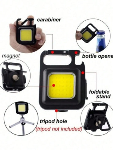 Portable Aluminum Flashlight for Camping & Emergency