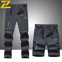 Men’s Outdoor Cargo Pants – Waterproof Detachable Hiking Wear