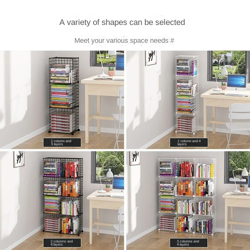 Floating Bookshelf Bookcase for Home & Office Storage