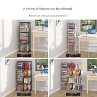 Floating Bookshelf Bookcase for Home & Office Storage