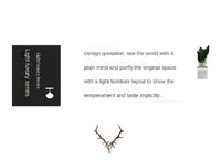 Simple Modern Wrought Iron Coffee Table Living Room Household Round Coffee Table Combination Creative Small Apartment Side Table