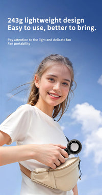 Turbos Chilled Ice Sensation Cold Fan 3000mAh Rechargeable Mini Turbos Fan 100 Speeds Outdoor Protable Handheld Air Cooling Fan