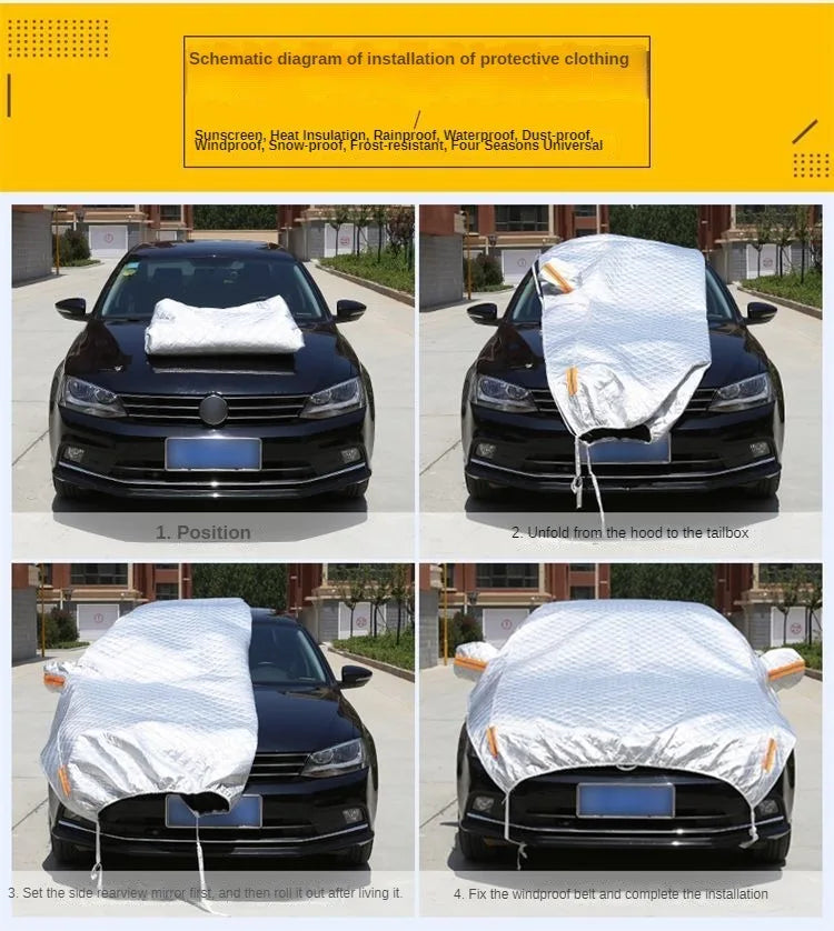 Custom Car Covers – Waterproof, UV & All-Weather Protection