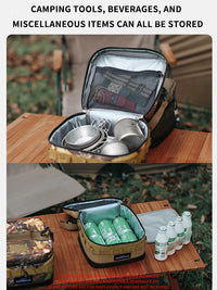 Camping Insulated Bowl & Cup Storage Bag – Outdoor Carry