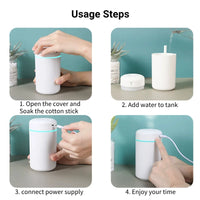 420ML Portable Mini USB Cool Mist Humidifier