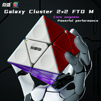 DianSheng Galaxy Cluster 2x2 FTO Magnetic Cube Toy