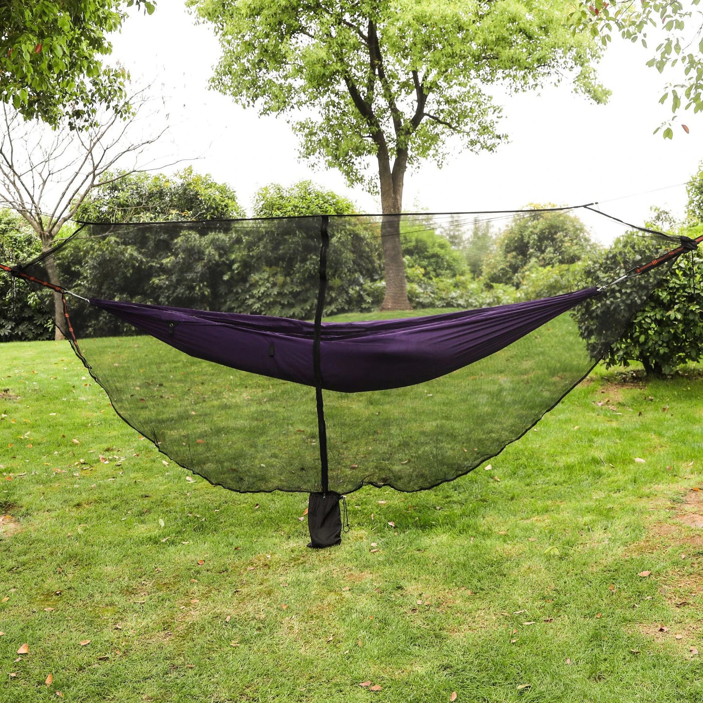 Outdoor Hammock Mosquito Net Silky Tent for 2-Person Bed