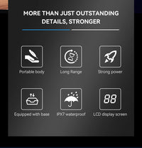 Waterproof Male Body Hair Trimmer with Ceramic Blade