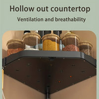 3-Tier Kitchen Seasoning Shelf Spice Countertop Rack