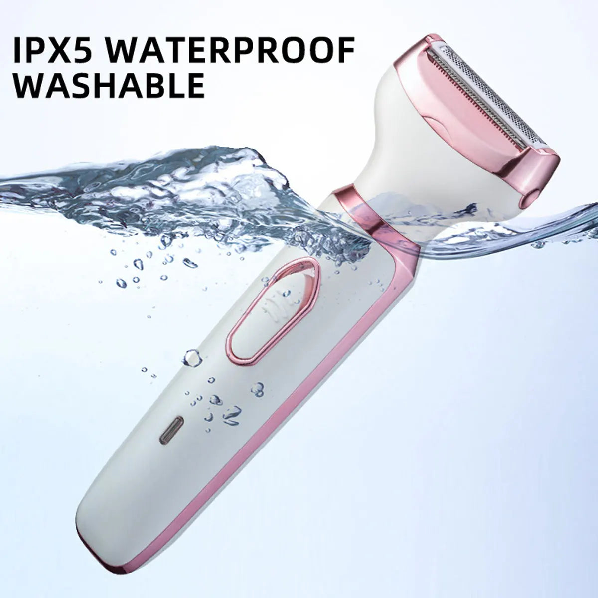 4-in-1 Electric Hair Trimmer for Women USB Rechargeable